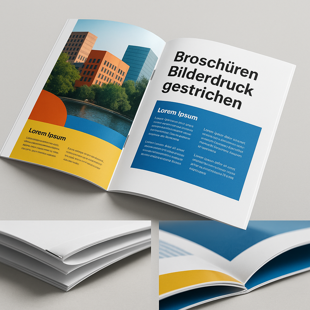 Broschüren Gestrichen