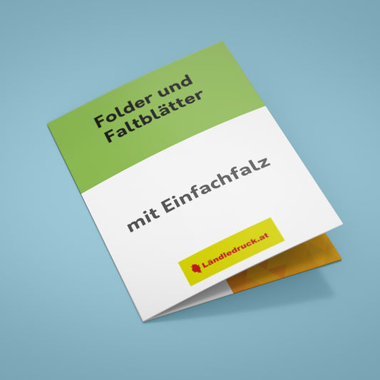 Folder Einfachfalz